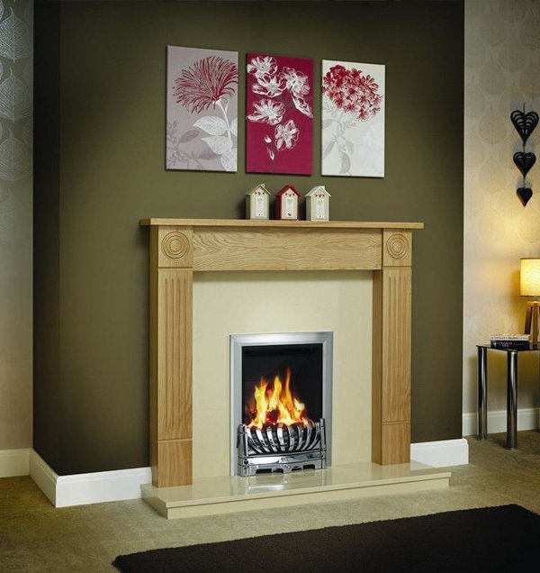 Be Modern Lewiston 48 Wooden Fireplace Fireplace Superstores
