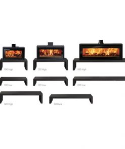Range of stove benches in different sizes