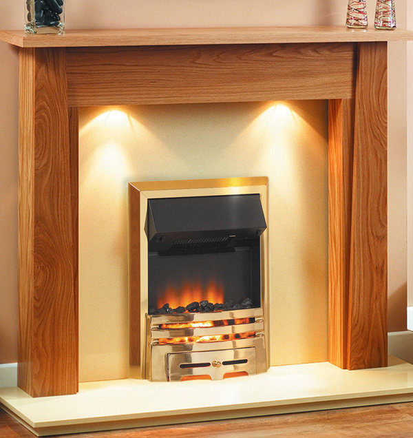 Gb Mantels Alderley Oak Surround, Wooden Fireplace Surrounds