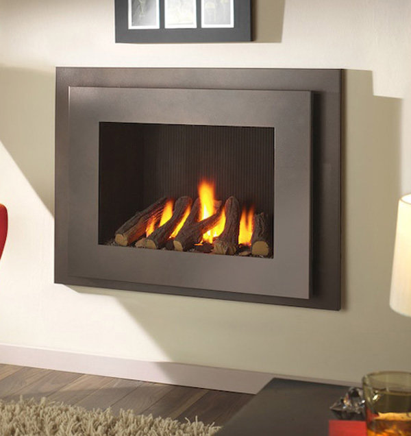 Crystal Manhattan Glass Fronted Gas Fire Fireplace Superstores