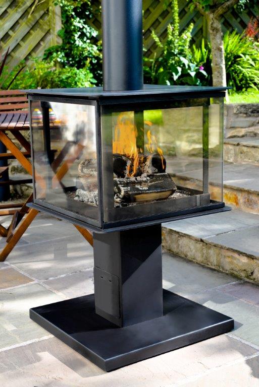 Legend Cube Outdoor Heater Fireplace Superstores